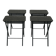 Set of 4 service tables by Artex-Green Corp, 1960s, USA