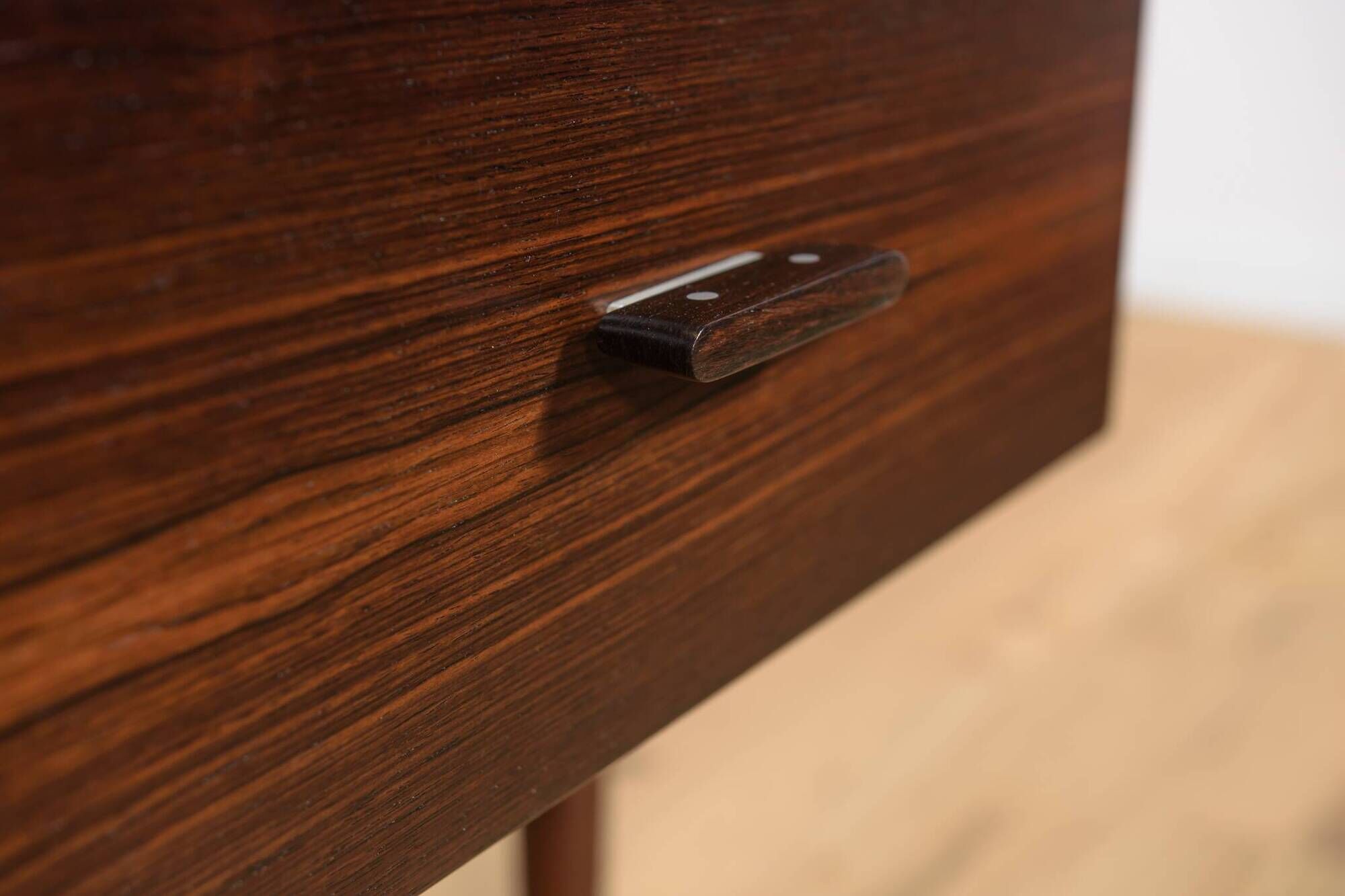 Mid-Century Rosewood Freestanding Desk Model 207 by Arne Vodder for Sibast,