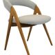 WK möbel style fauteuil / stoel in Teddy 'Mehlmels'