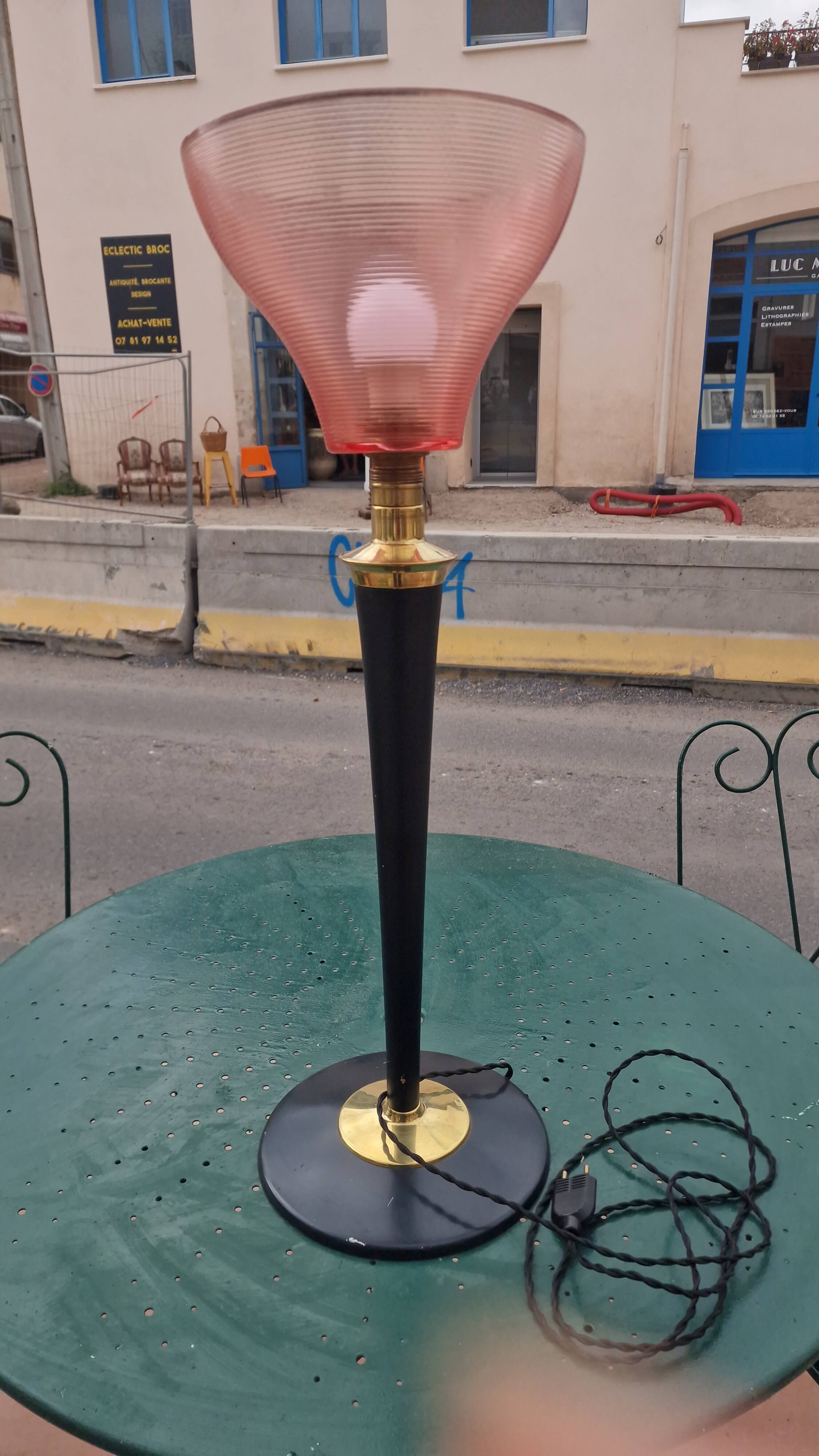 Lampe de table vintage – années 1950/60