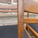 6 vintage Danish Scandinavian style chairs from the 1970s