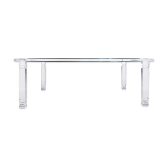 Table plexiglas & verre