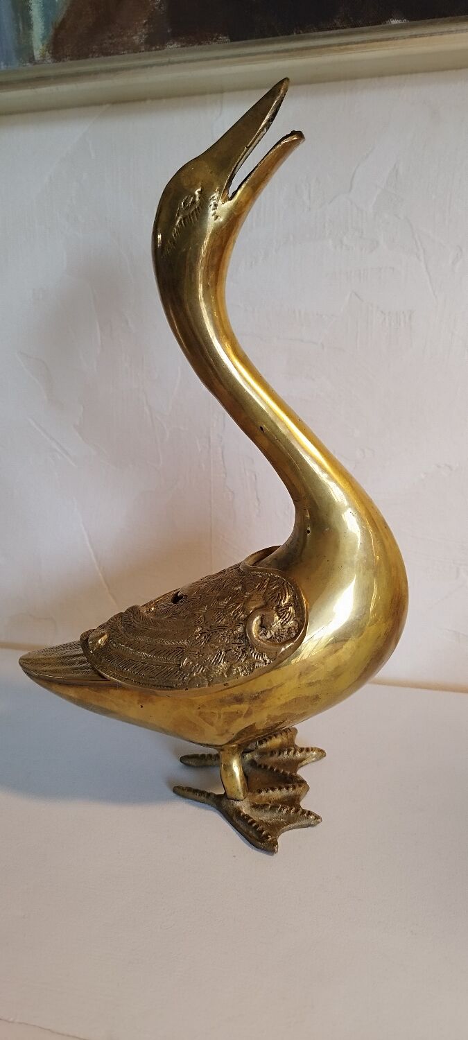 Brass goose