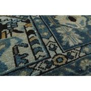 1970s Vintage Persian Handmade Wool Cotton Light Brown Area Rug 272x338