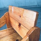 Set of Scandinavian Pine Side Chairs, Sweden, 1960s