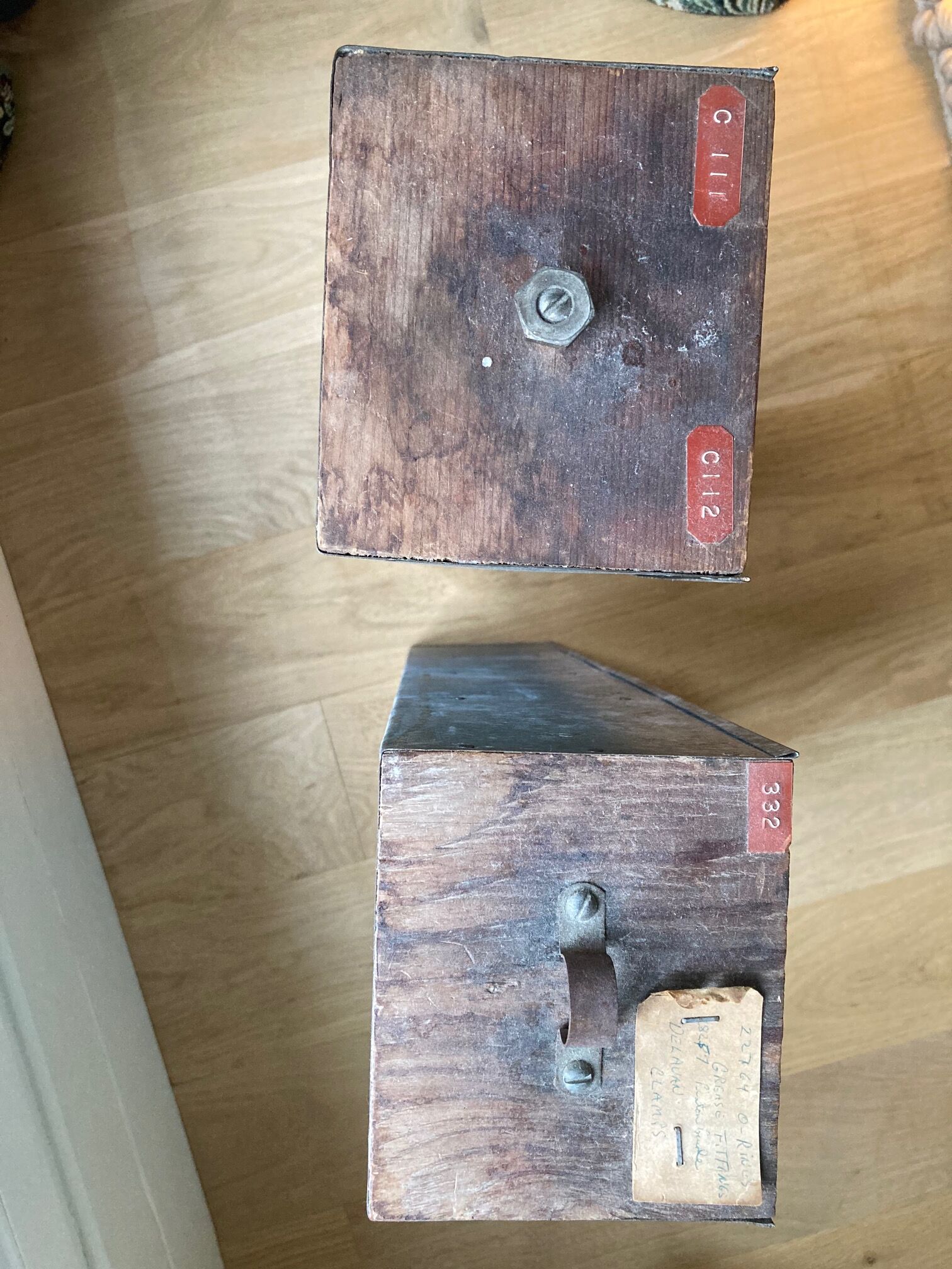 Lot de 2 étagères industrielles