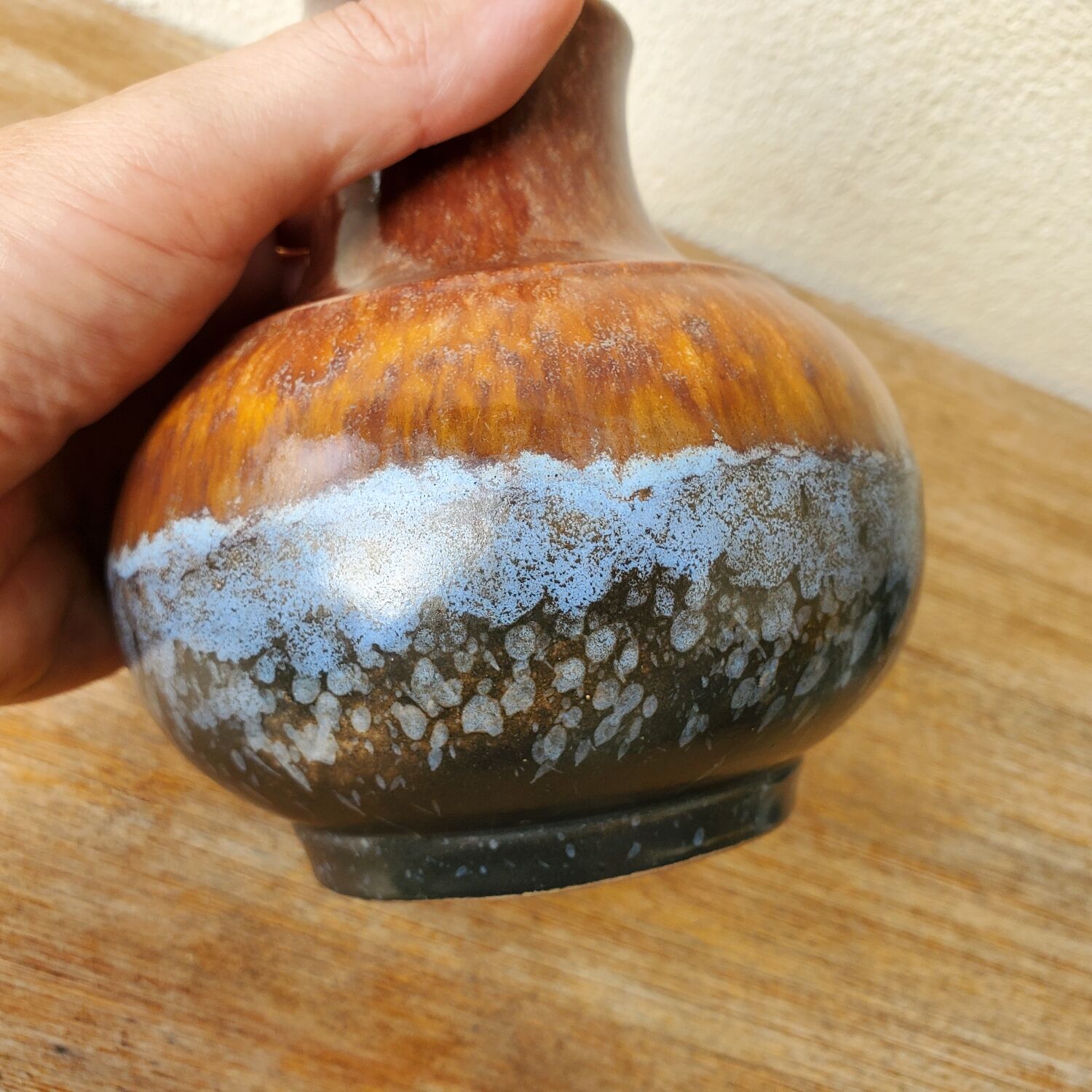 Vintage ceramic vase Strehla