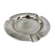 Vintage silver metal christofle ashtray, 1960