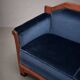 Sofa Art Déco École d'Amsterdam, années 1930