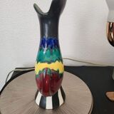 Zoomorphic ceramic vase by Gabriel Fourmaintraux
