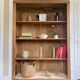 Art Deco library in solid oak