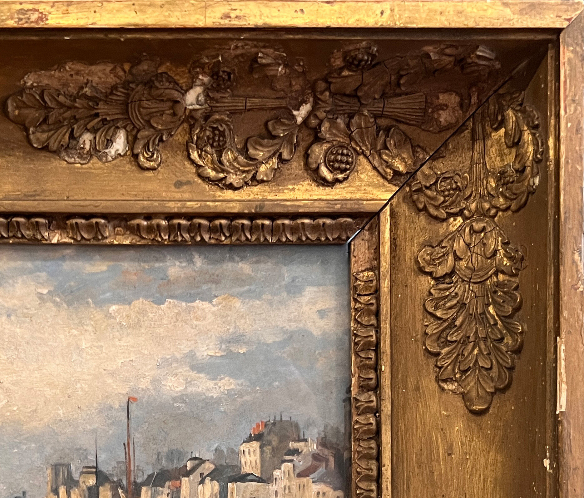 Painting - Oil on cardboard by Alfred Casile