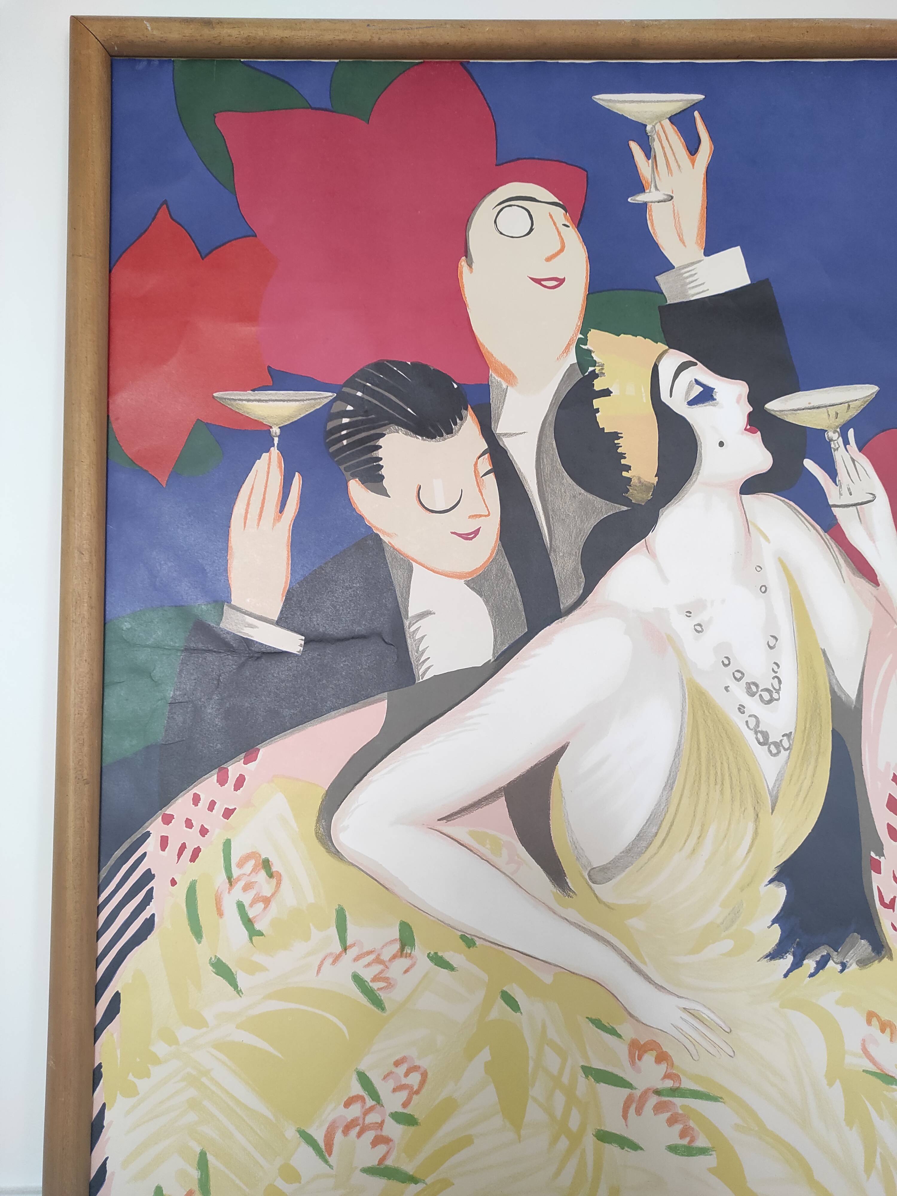 Champagne DUVAL-LEROY 額縁アートポスター Champagne DUVAL-LEROY