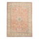 Tapis persan classique rose et bleu 9x12, 280x382 cm