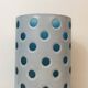 Vase design en verre overlay
