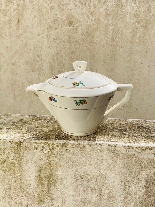 La théière art déco Gien