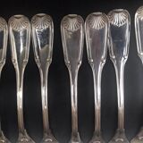 Silver shell cutlery