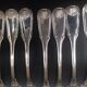Silver shell cutlery