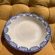 Large shallow dish in Sarreguemines earthenware, "Capri" model.