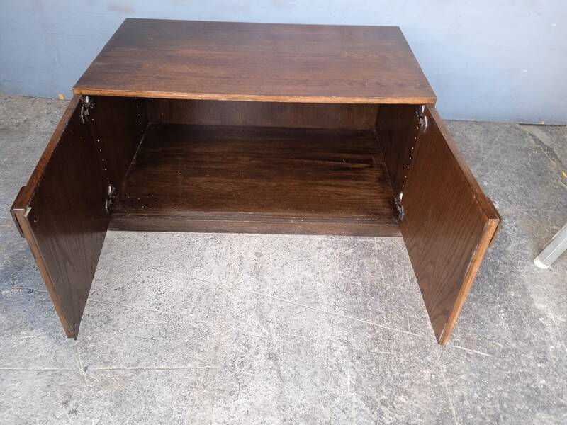Vintage low sideboard chest of drawers TV design 1960/70s