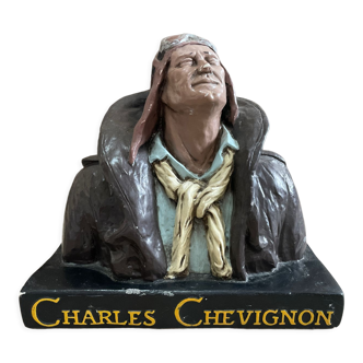 Advertising statue charles chevignon
