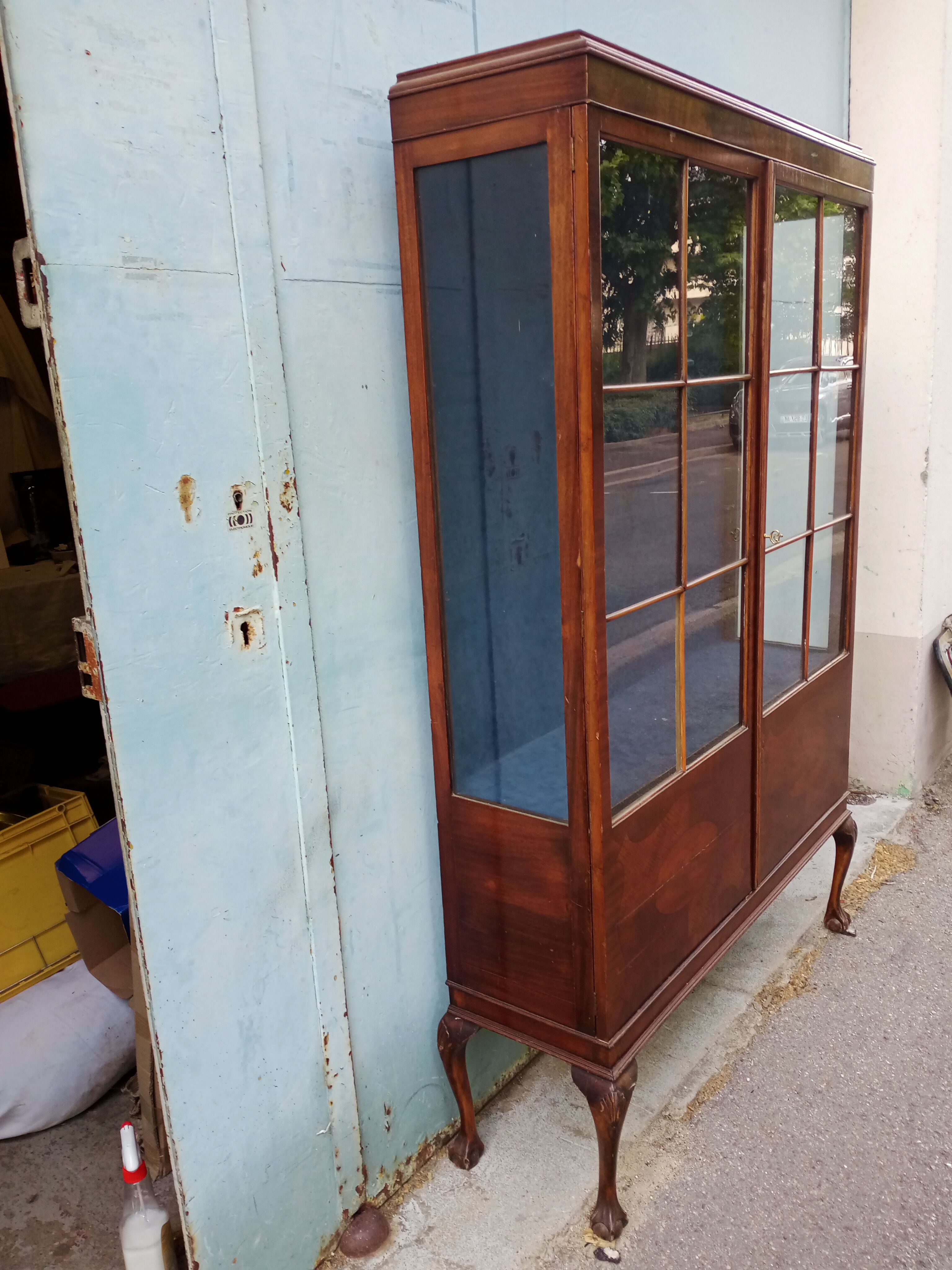 Showcase english mahogany