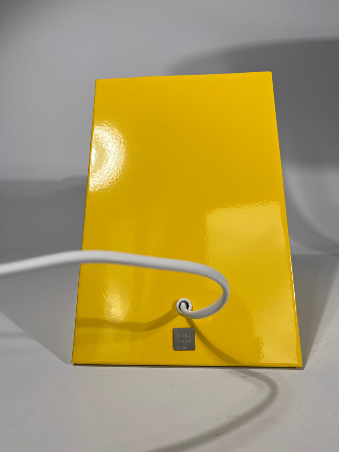 Axel Chay yellow table lamp