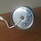 Pied de lampe boule vintage années 70