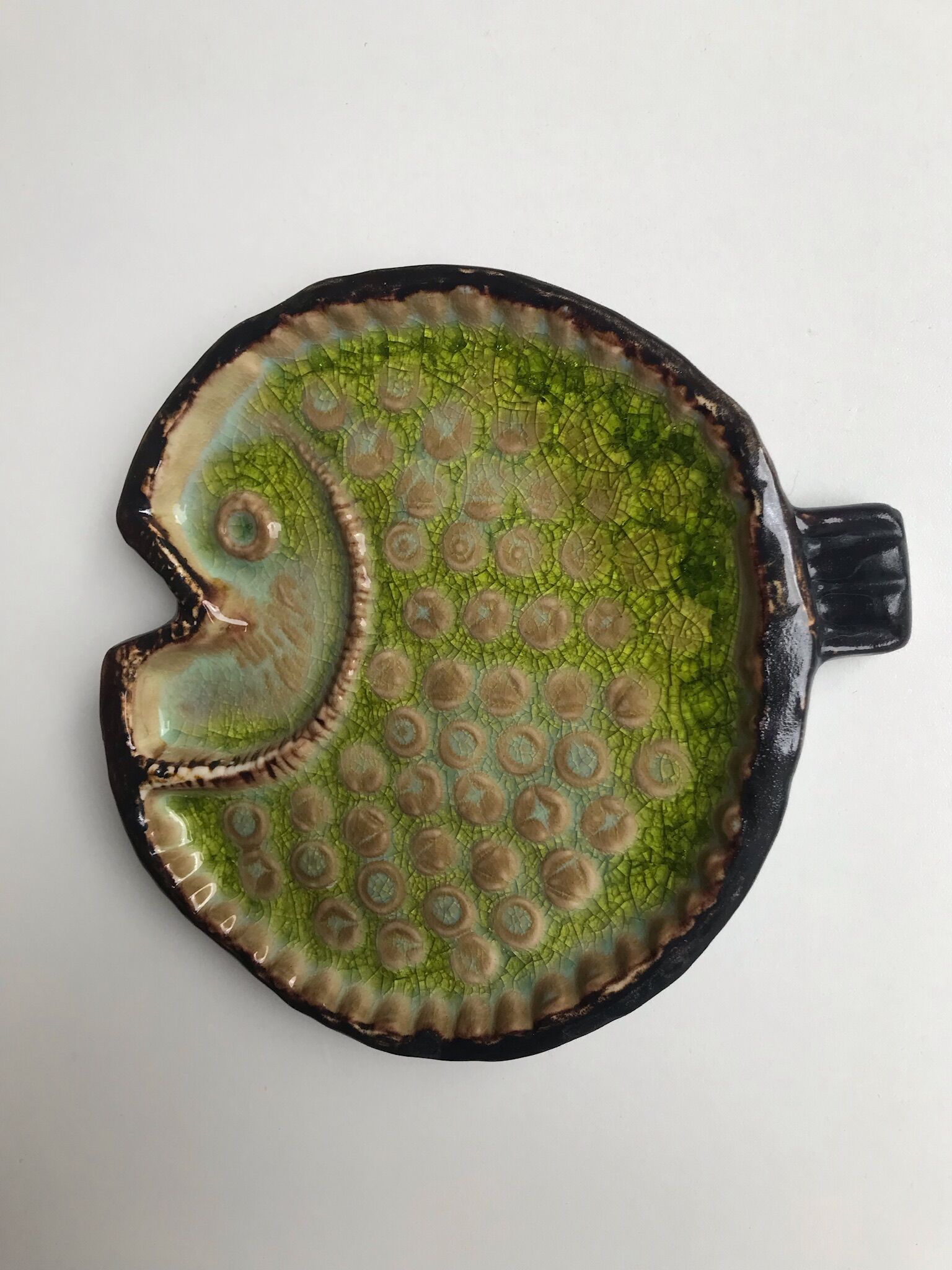 Vintage fish ceramics years 70s