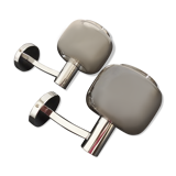 Pair of 70s wall light