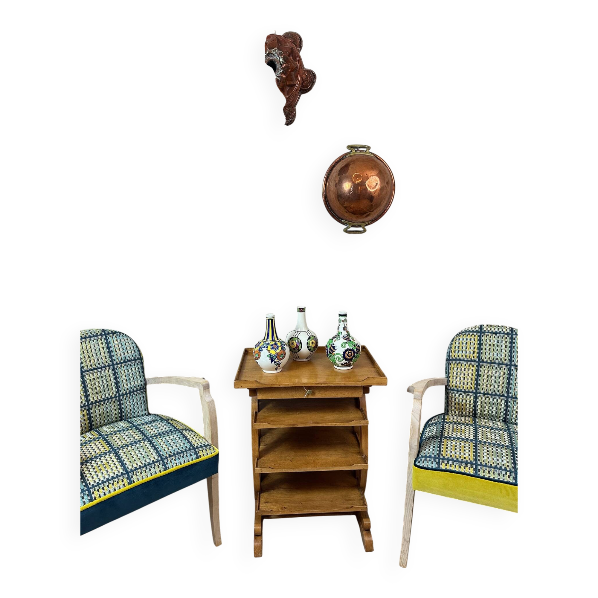 Charles Catteau vase for Boch brothers