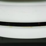 Space Age chandelier in metal and plastic, 1970s vintage modernism