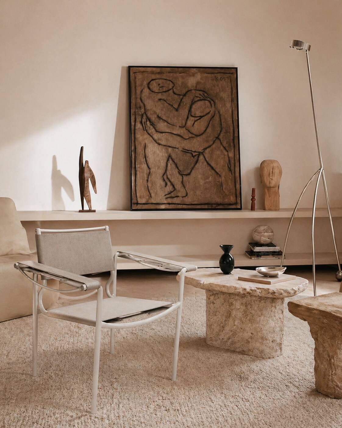 Set 4 fauteuils Bauhaus G.Belotti