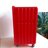 Vintage Ikea Hagberg trolley on wheels