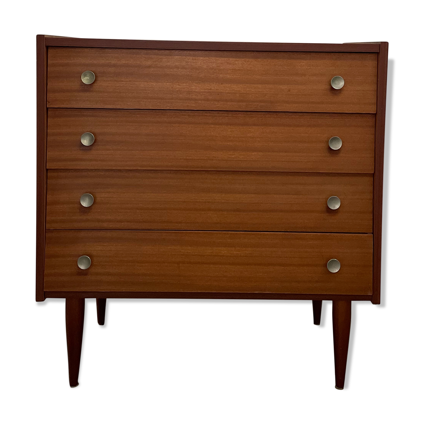 Vintage chest of drawers with 4 drawers, circa 1970