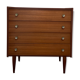 Vintage chest of drawers with 4 drawers, circa 1970