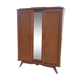 Armoire années 50 pied compas avec clé