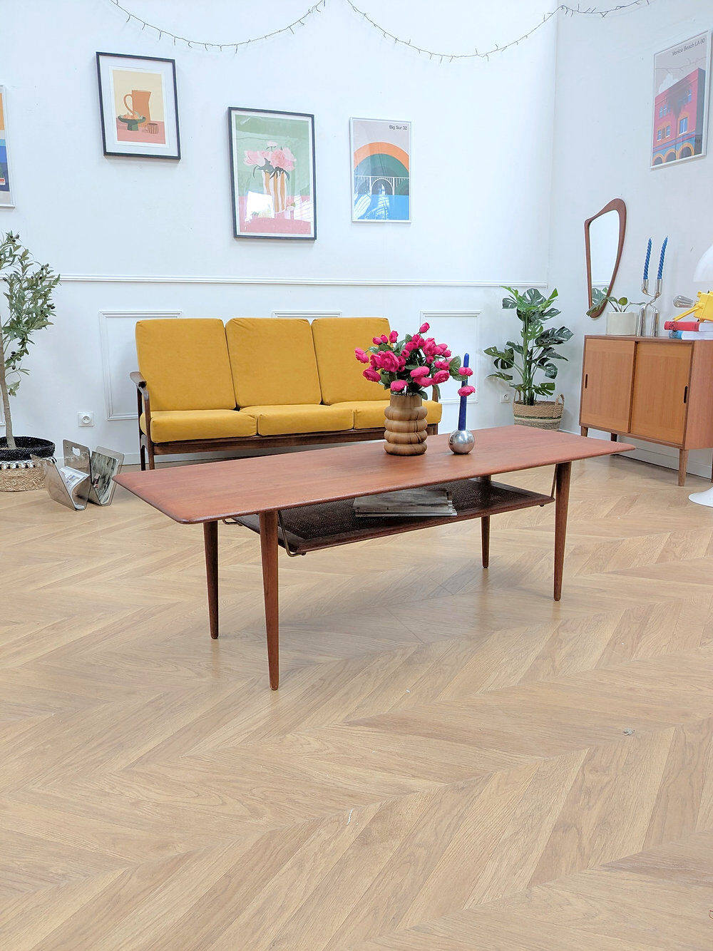 Coffee table by Peter Hvidt & Orla Mølgaard Nielsen