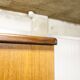 Scandinavian wardrobe 1960 teak 4 doors, 3 drawers, 2keys