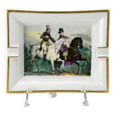 Vintage Hermès Paris ashtray in porcelain, France, 1980s.