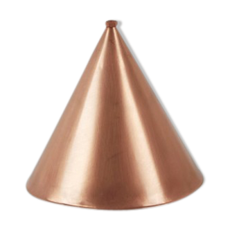 Luminary in metal cuivre