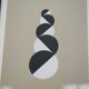 Numbered silkscreen 7/12 by Norman Dilworth 2007