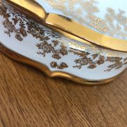 Limoges vintage porcelain jewelry box 1st communion