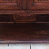 Renaissance walnut credenza