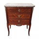 Marquetry chest of drawers 3 drawers transition style