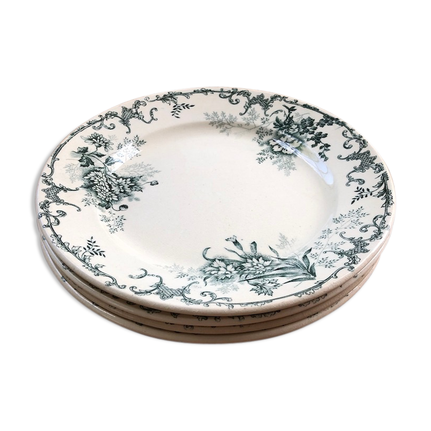 4 plates Iron Earth H.C.