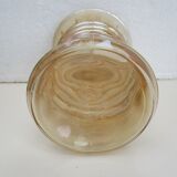 Glass art deco vase