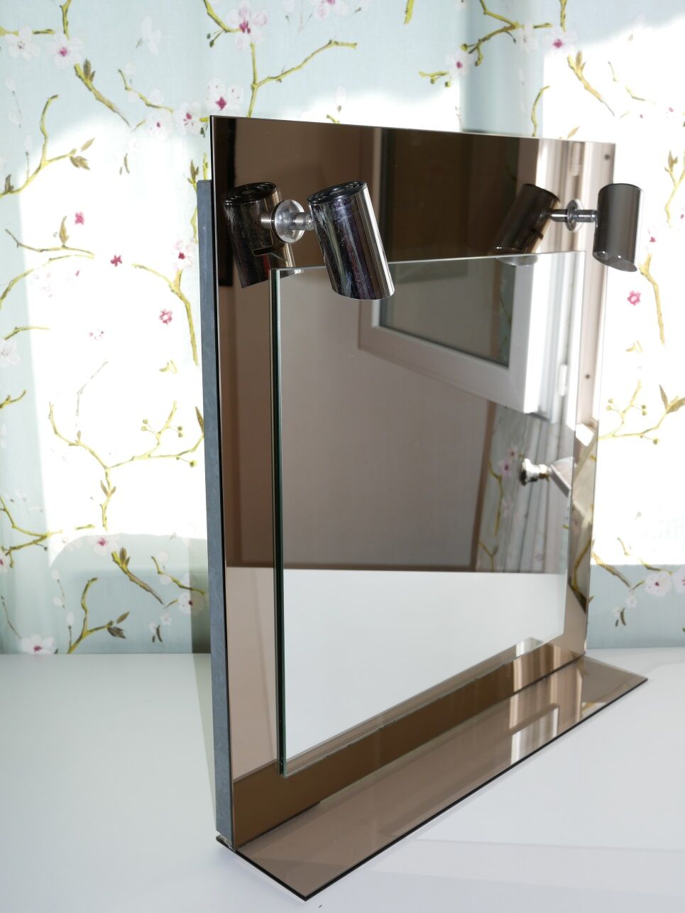 Vintage bathroom mirror