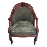 Mahogany armchair