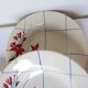 4 vintage Niderviller soup plates, Saumur model 220502